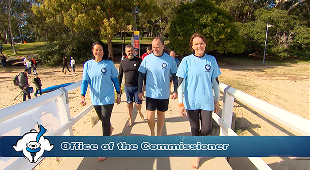 Polar Plunge Sydney 2024 - Commissioner Plunge